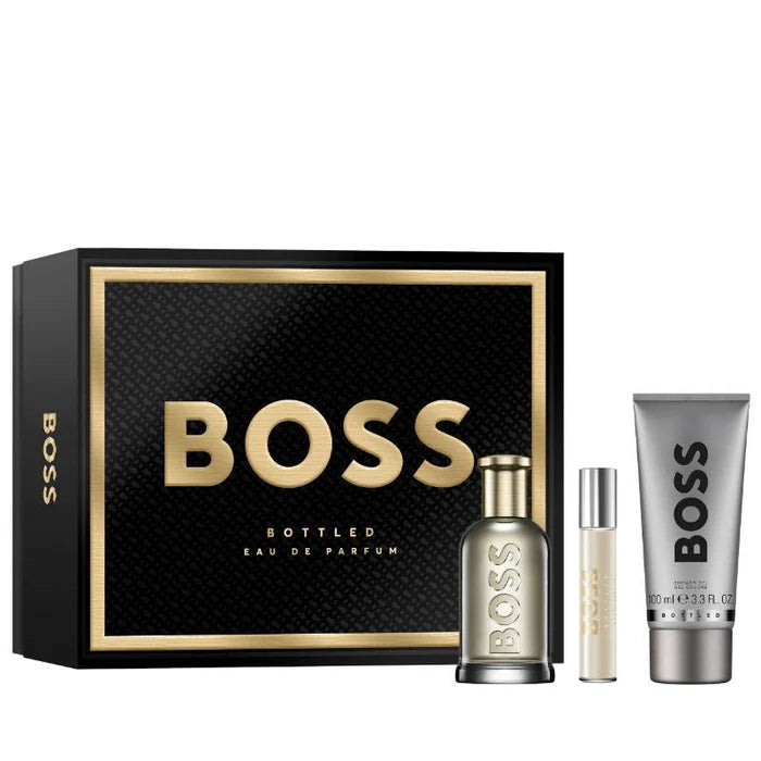 SET BOSS BOTTLED EDP 100ML+10ML+100ML