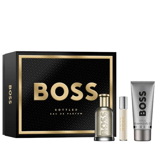 SET BOSS BOTTLED EDP 100ML+10ML+100ML