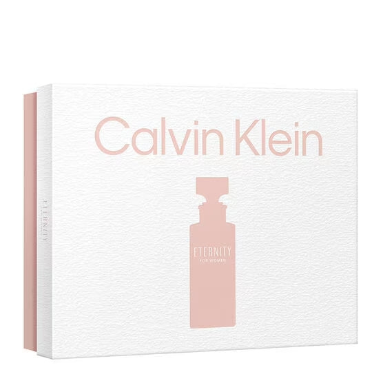 SET Calvin Klein ETERNITY Mujer EDP 100ML+100+10ML