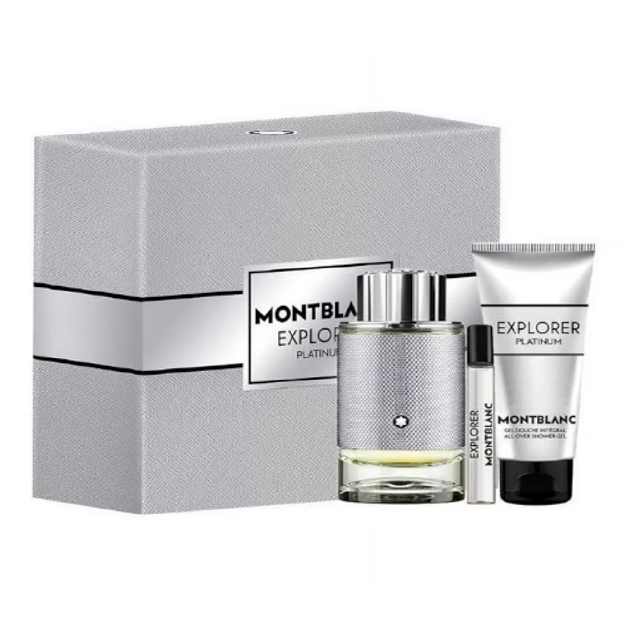 SET MONTBLANC PLATINUM EDP 100ML+100+7.5