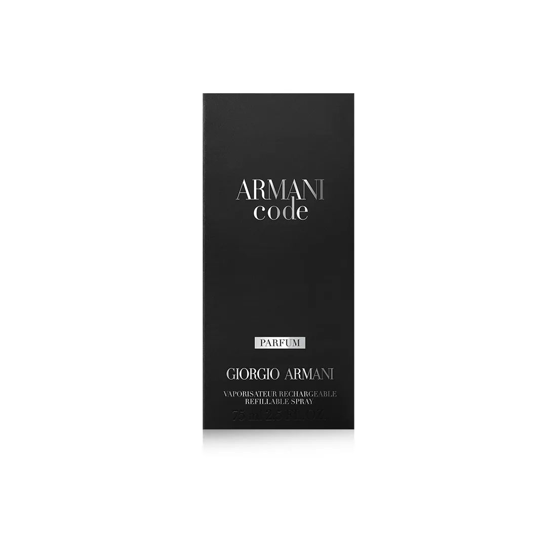 Giorgio Armani ARMANI CODE EAU DE PARFUM RECHARGEABLE 75 ML